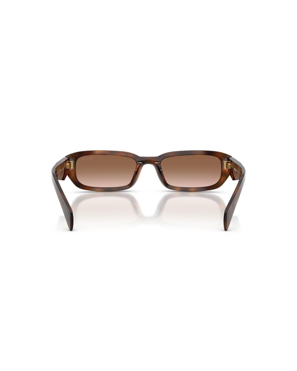 Prada White Full-Rim Sunglasses