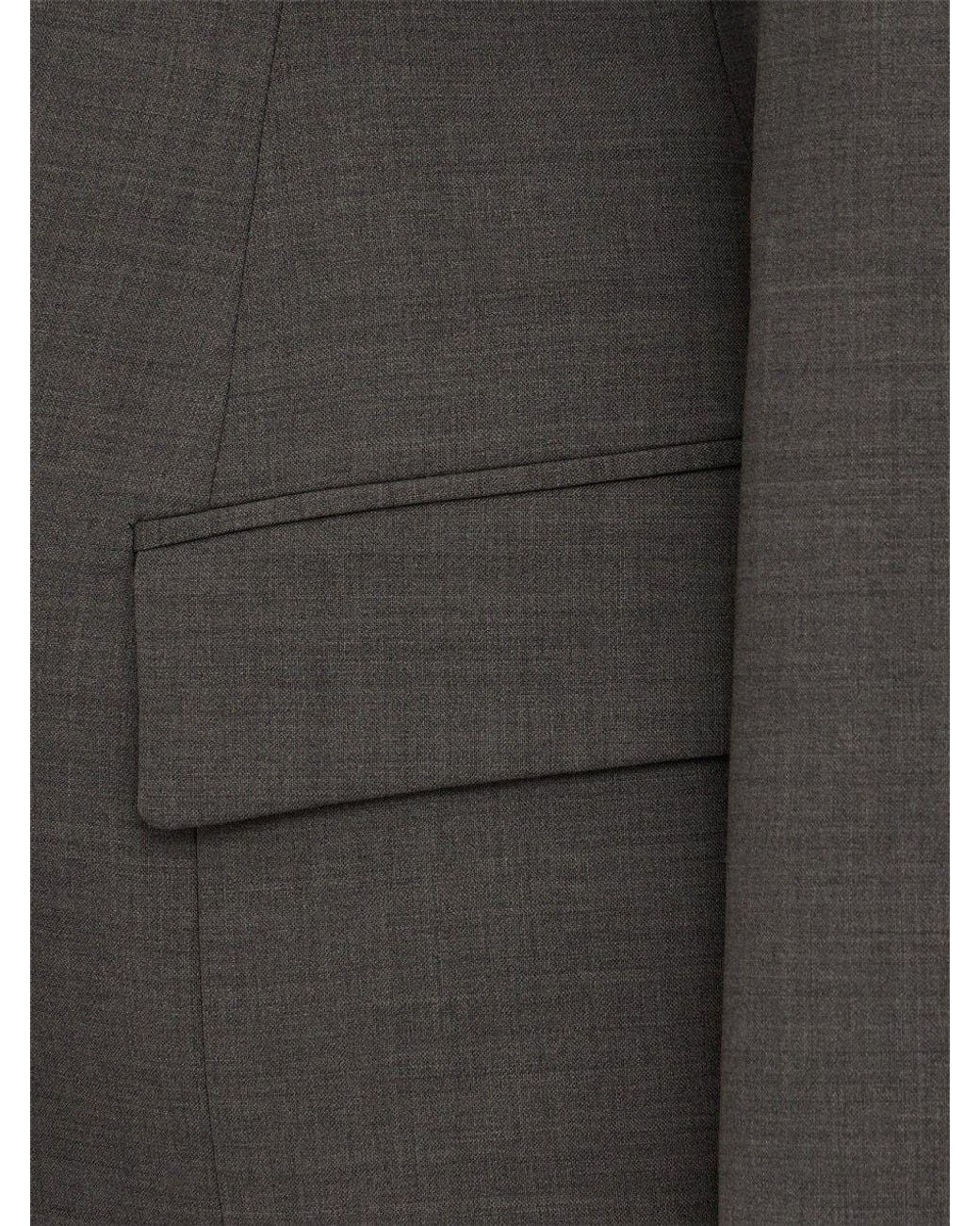GIUSEPPE DI MORABITO Black Blazer With Front Closure