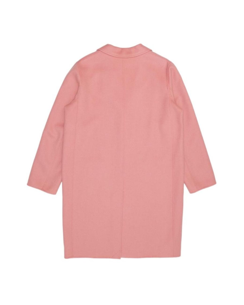 Weekend by Maxmara Pink Logo Medium Length Coat