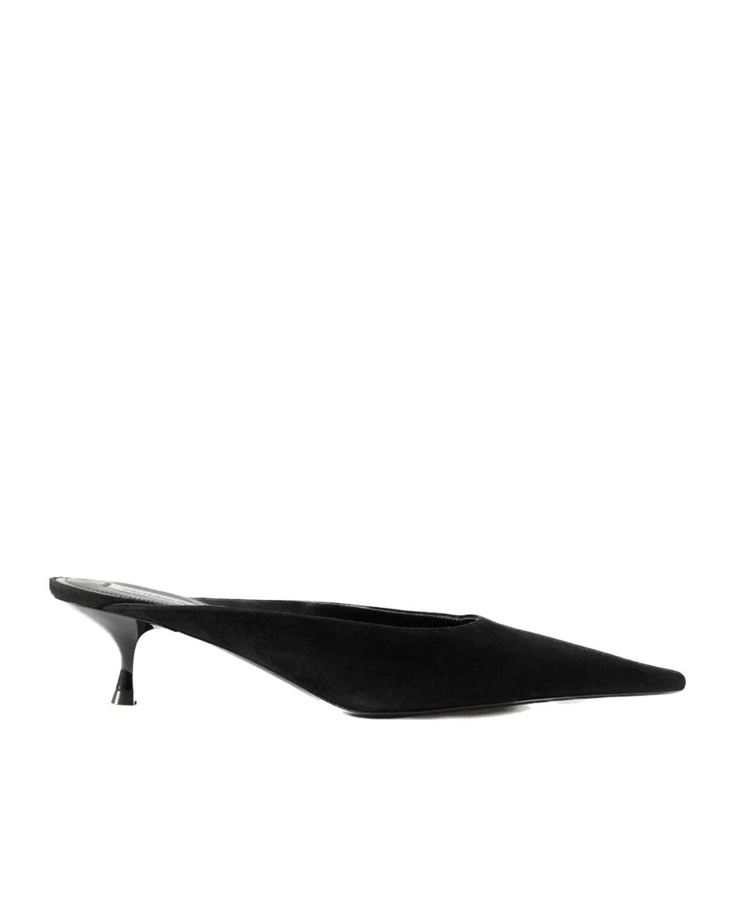 Victoria Beckham Black Sloan Mules
