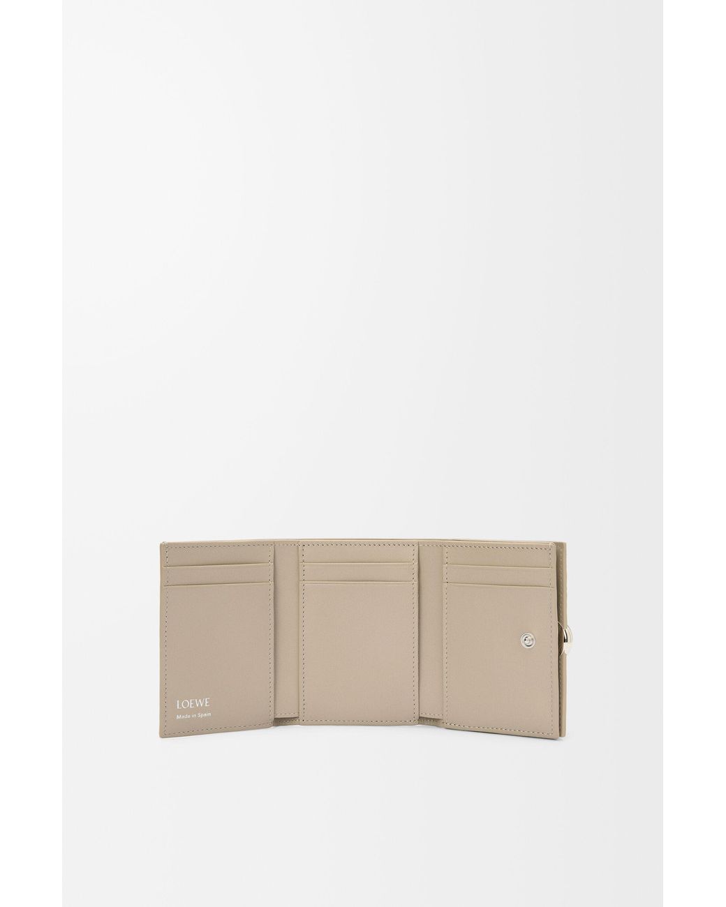 Loewe Natural Pebble Trifold Wallet