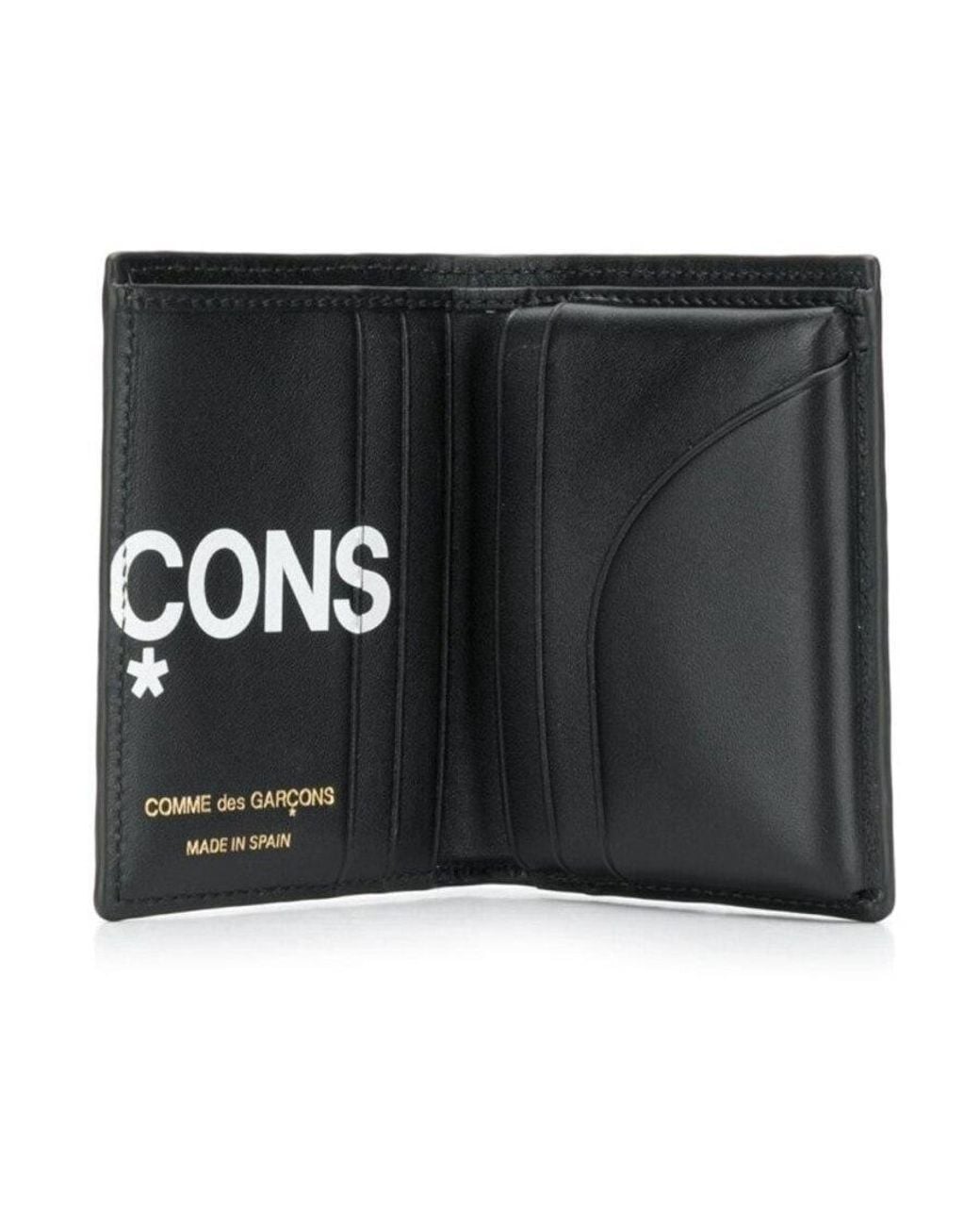 Comme des Garçons Black Comme Des Garçons Wallet Huge Logo Wallet for men
