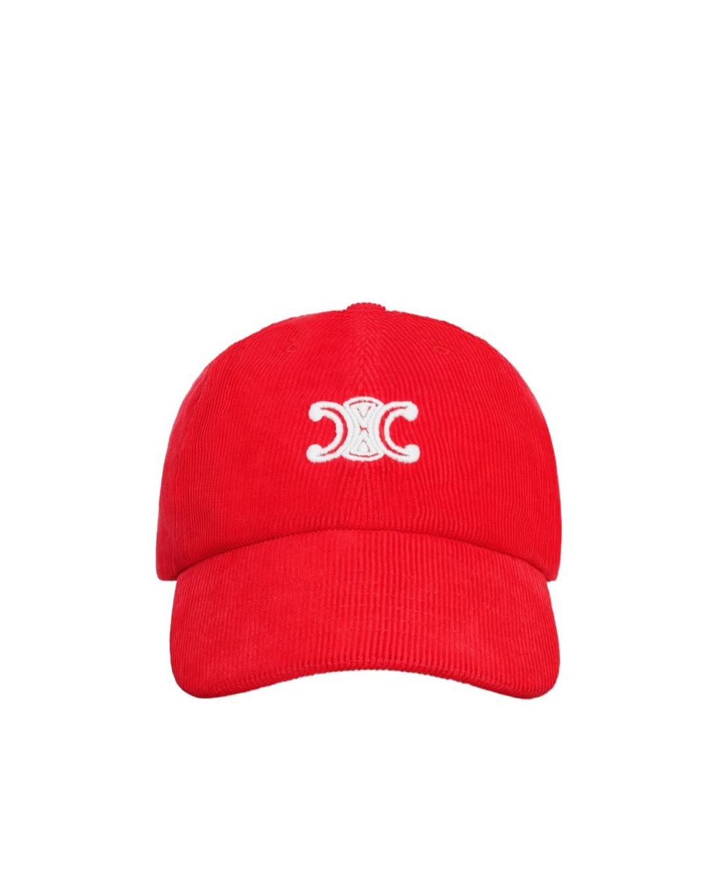 Céline Red Vivienne Cap for men