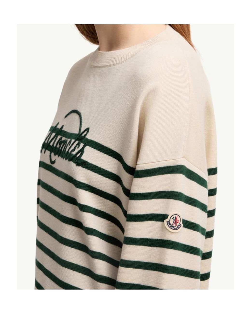 Moncler Multicolor Striped Crewneck Jumper