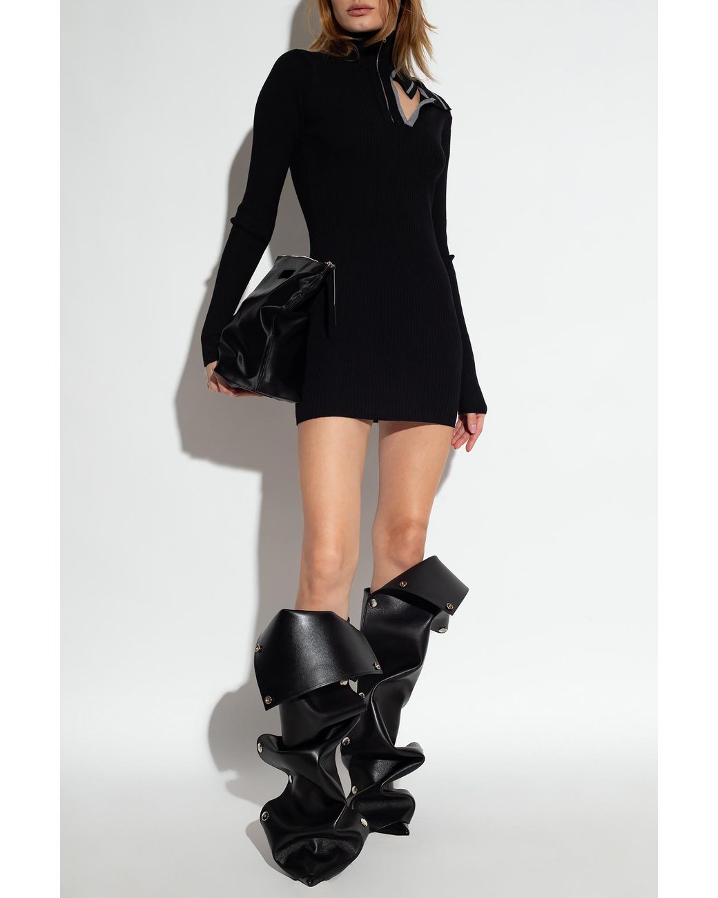 Y. Project Black Long Sleeved Dress