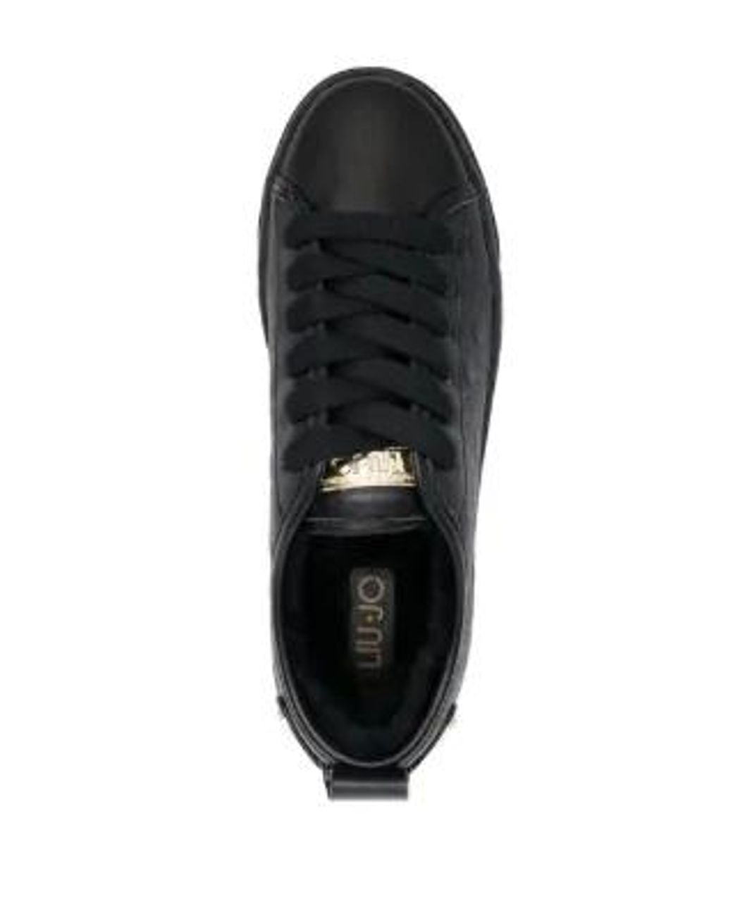 Liu Jo Black Cleo Low-Top Sneakers
