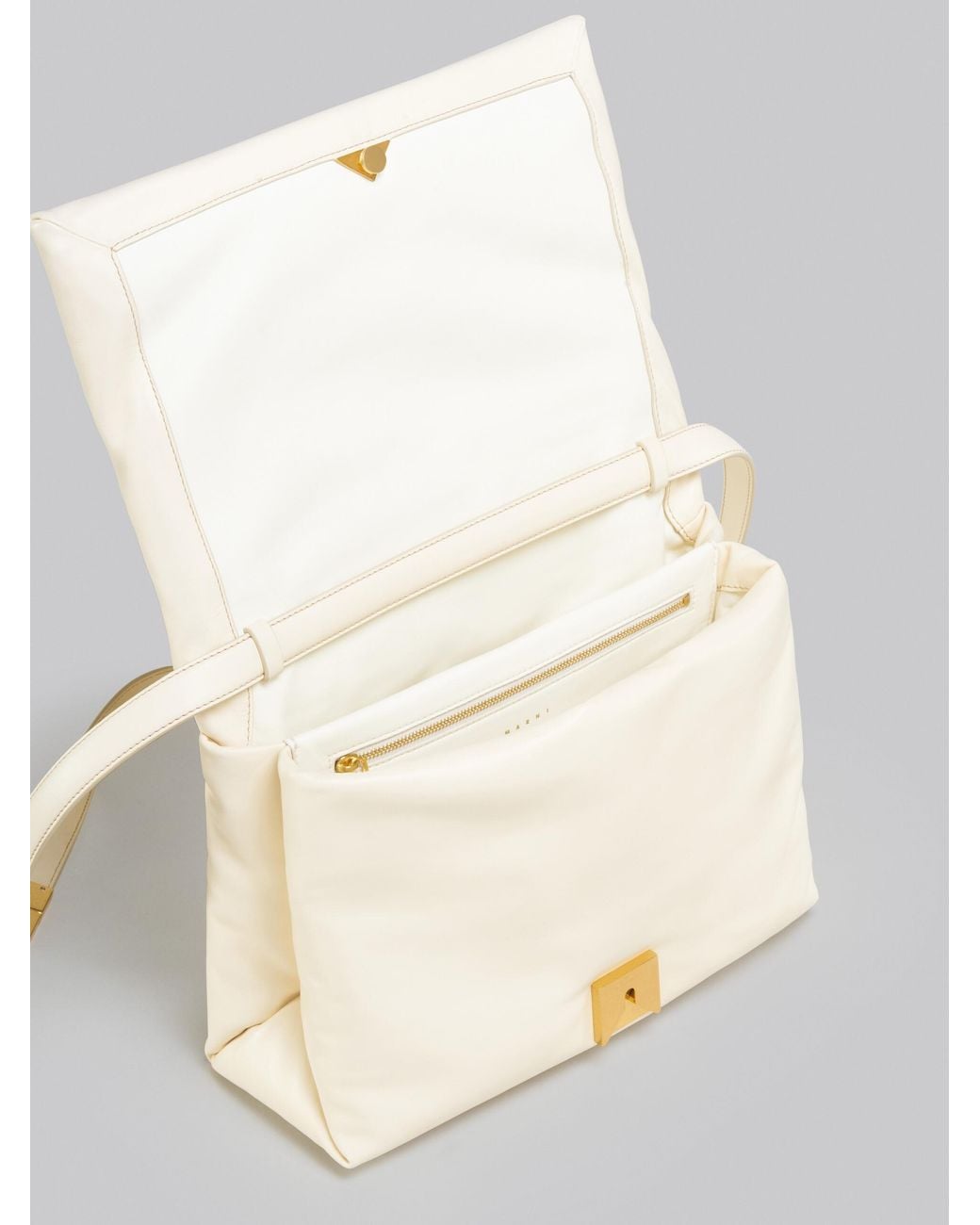 Marni Natural Prism Large Shoulder Bag