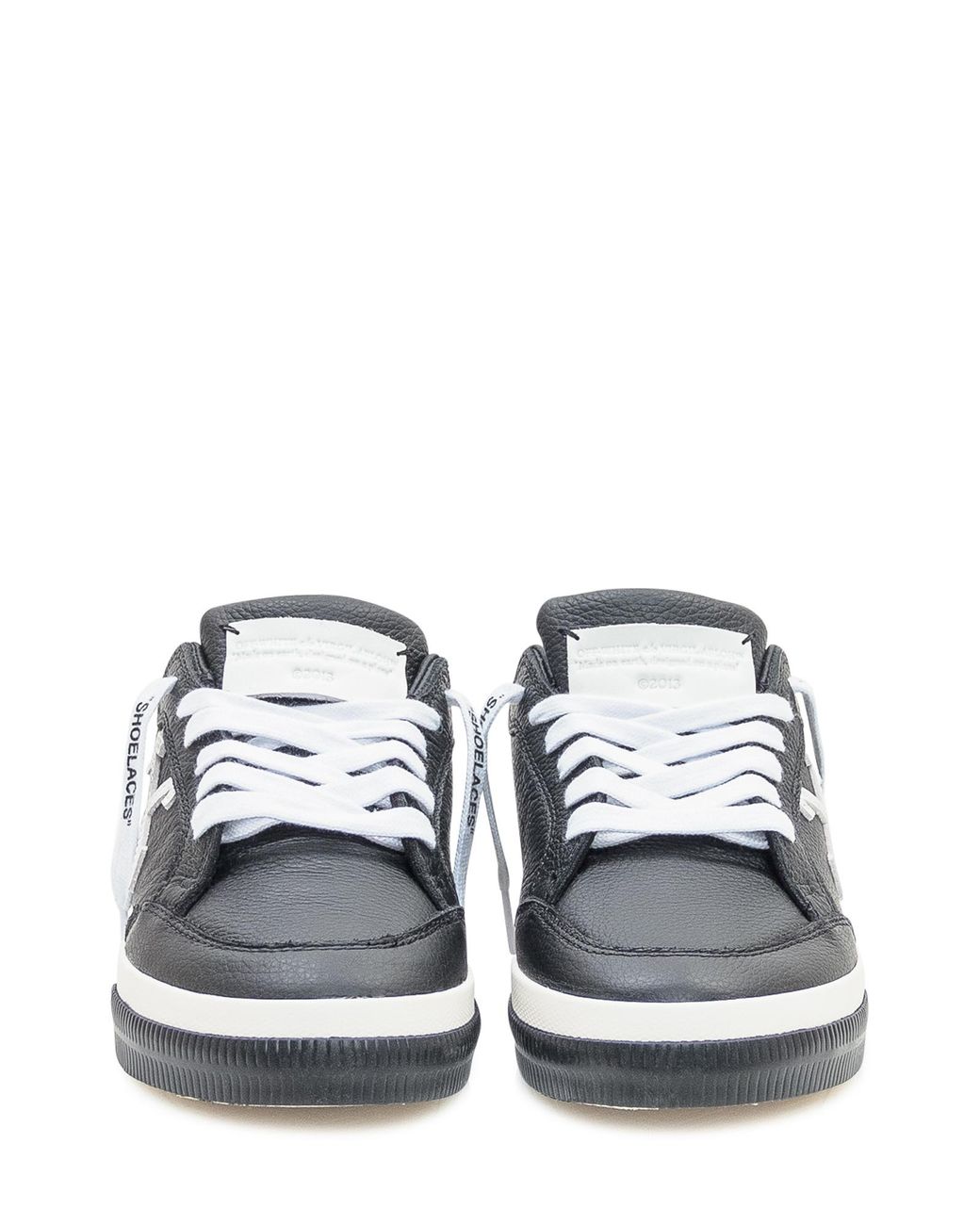 Off-White c/o Virgil Abloh Blue Arrows Round Toe Lace-Up Sneakers