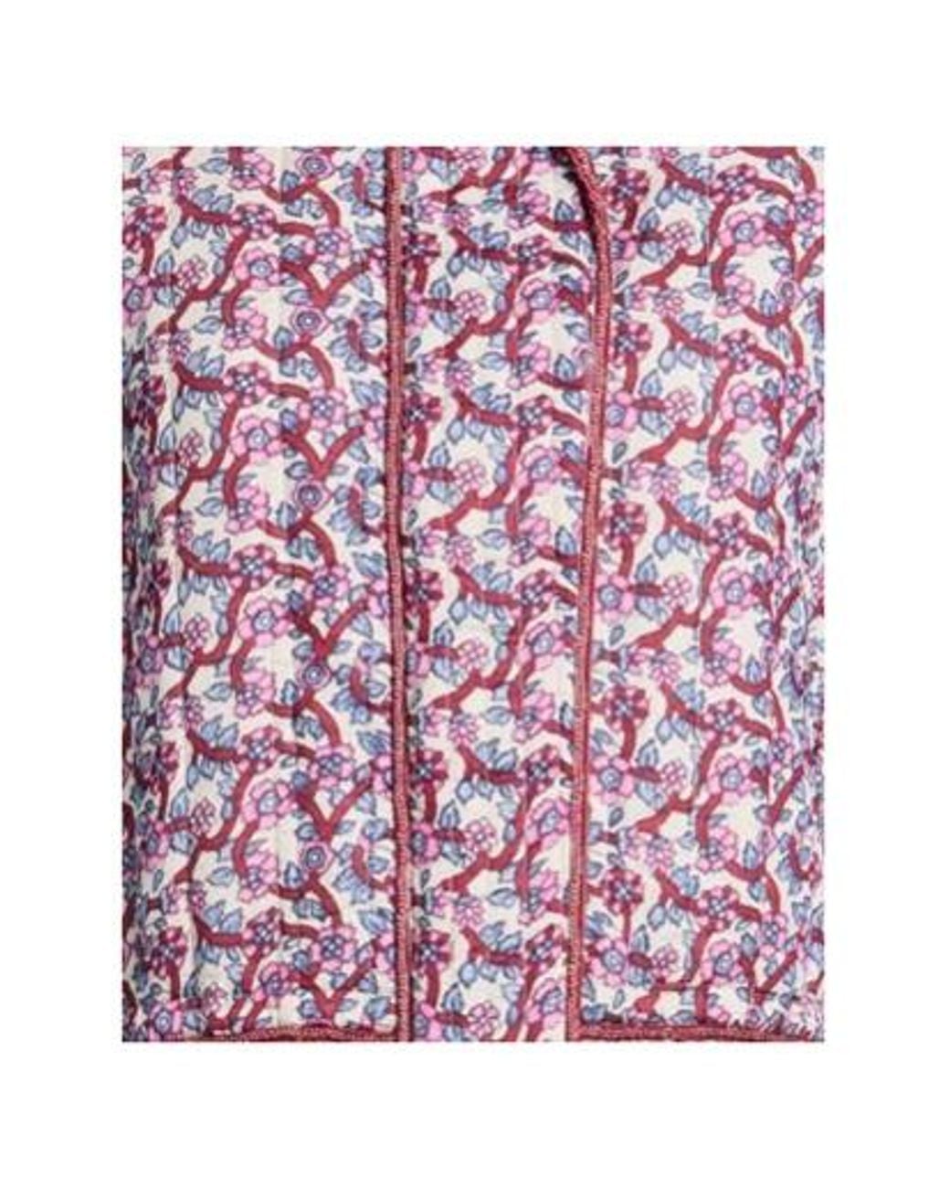 Isabel Marant Red Floral-Print Puffers