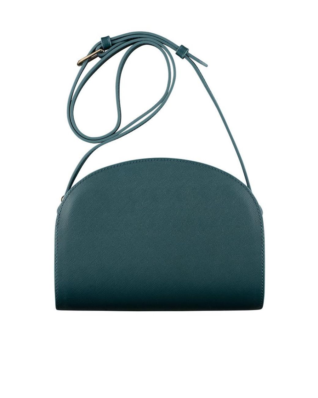 A.P.C. Green Apc Demi-Lune Shoulder Bag