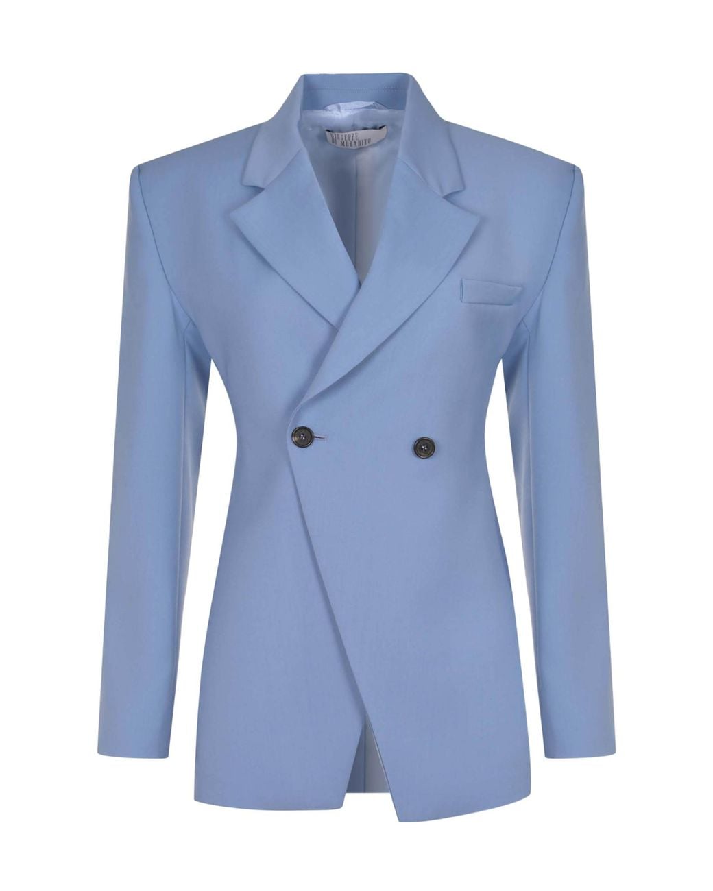 GIUSEPPE DI MORABITO Blue Double-Breasted Jacket