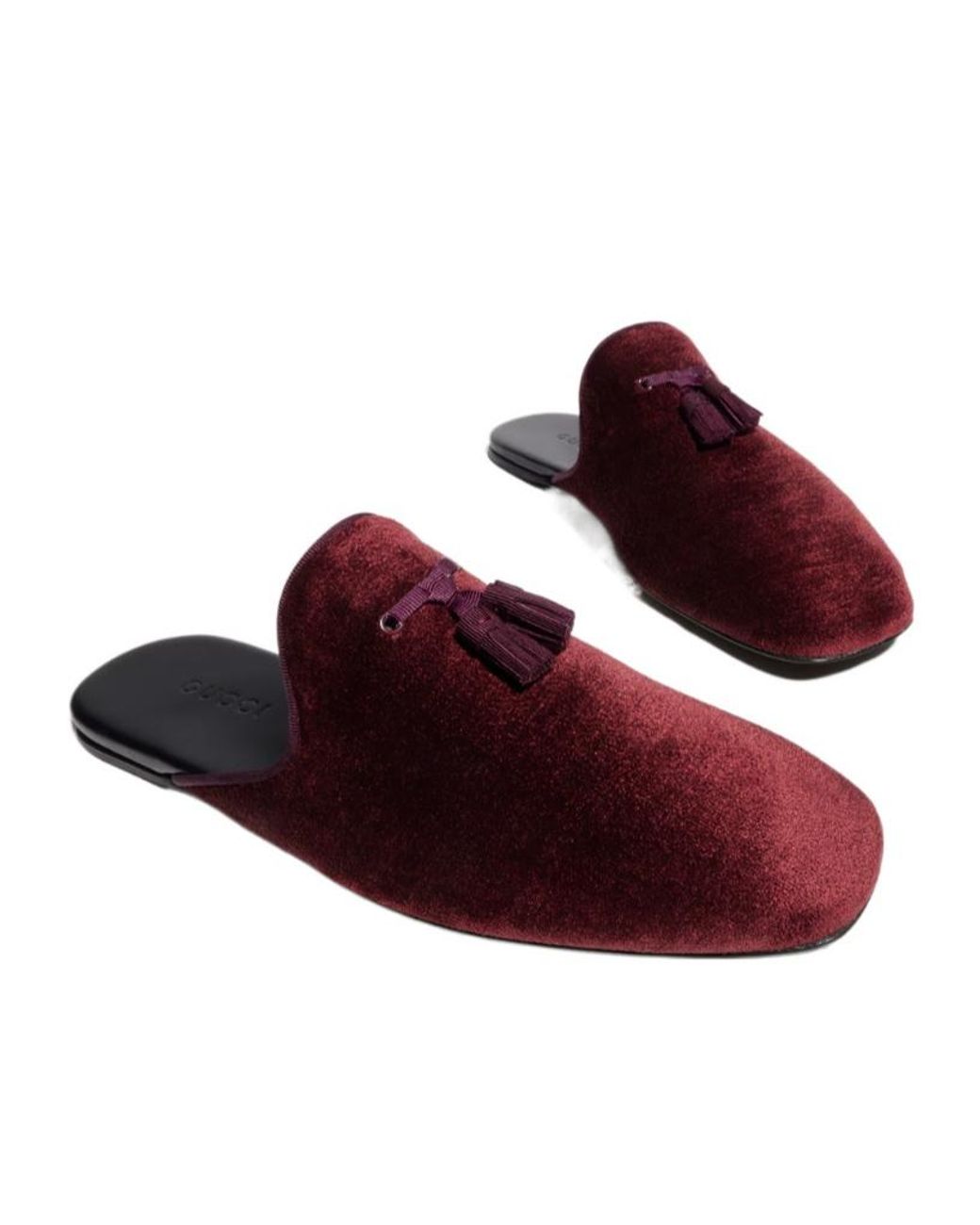 Gucci Red Slipper With Tassel for men