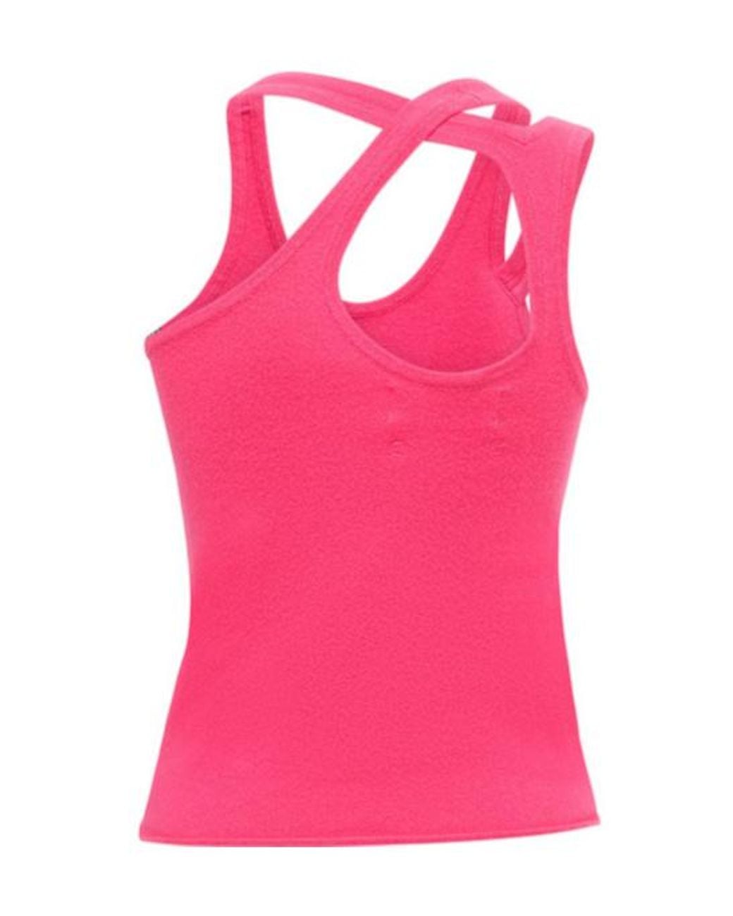 Extreme Cashmere Pink Raver Asymmetric Cashmere Blend Top