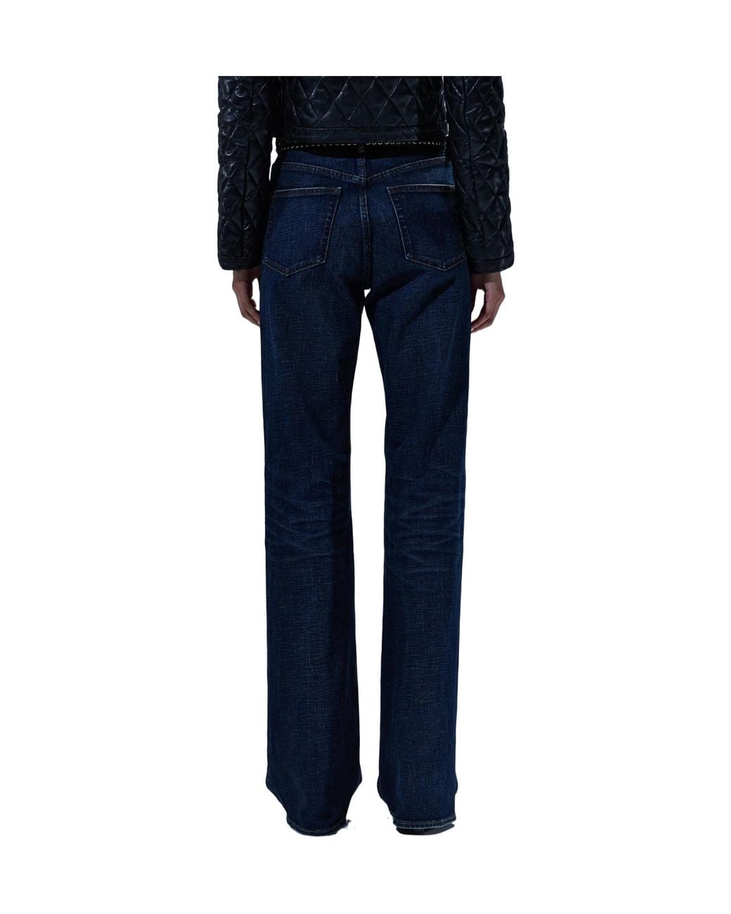 R13 Blue High-Rise Loose Jeans