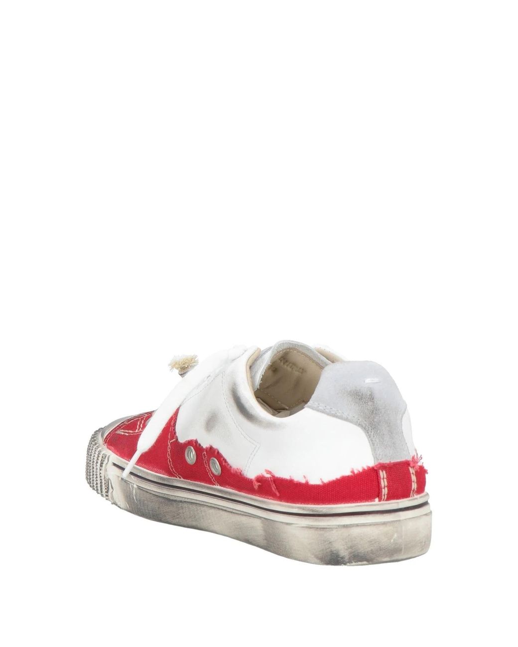 Maison Margiela Pink Two-Tone Leather Sneakers