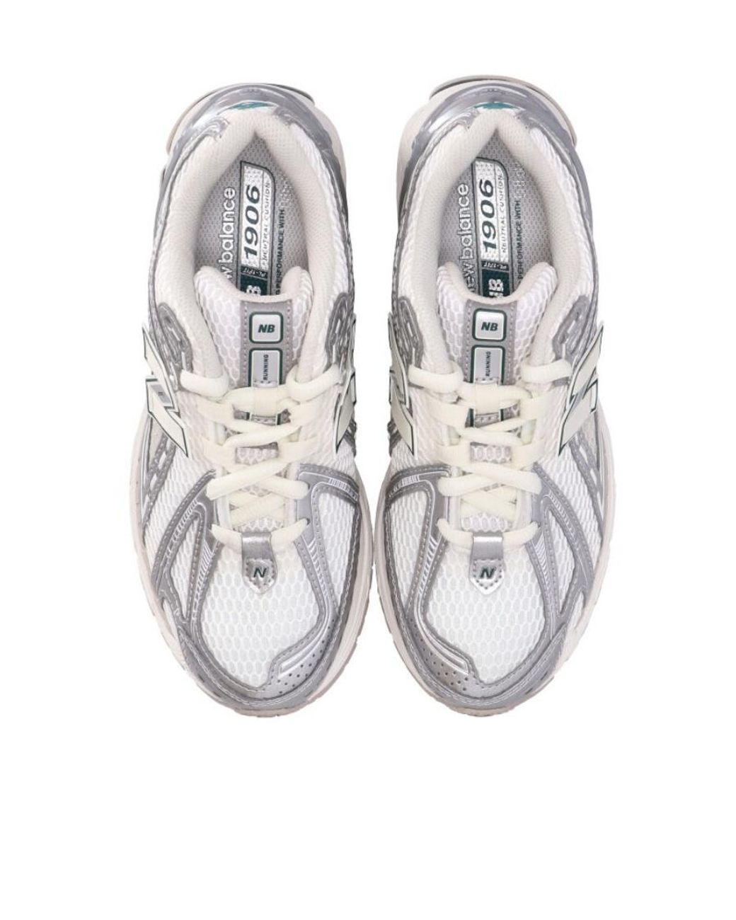 New Balance Gray 1906R Mesh Running Shoes for men