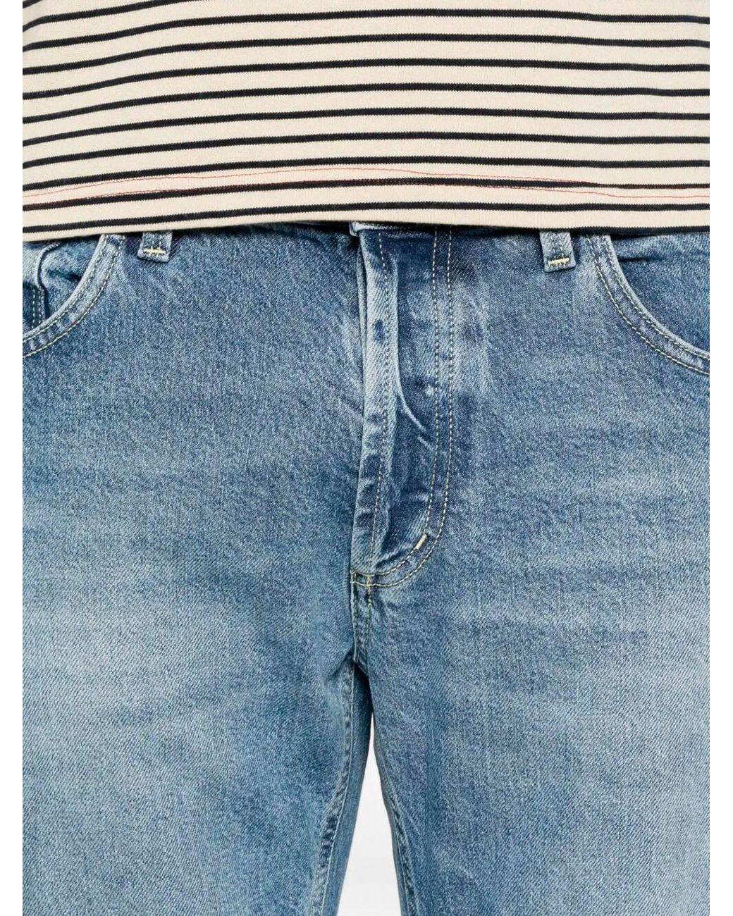 Dondup Blue Brighton 5-Pocket Jeans for men