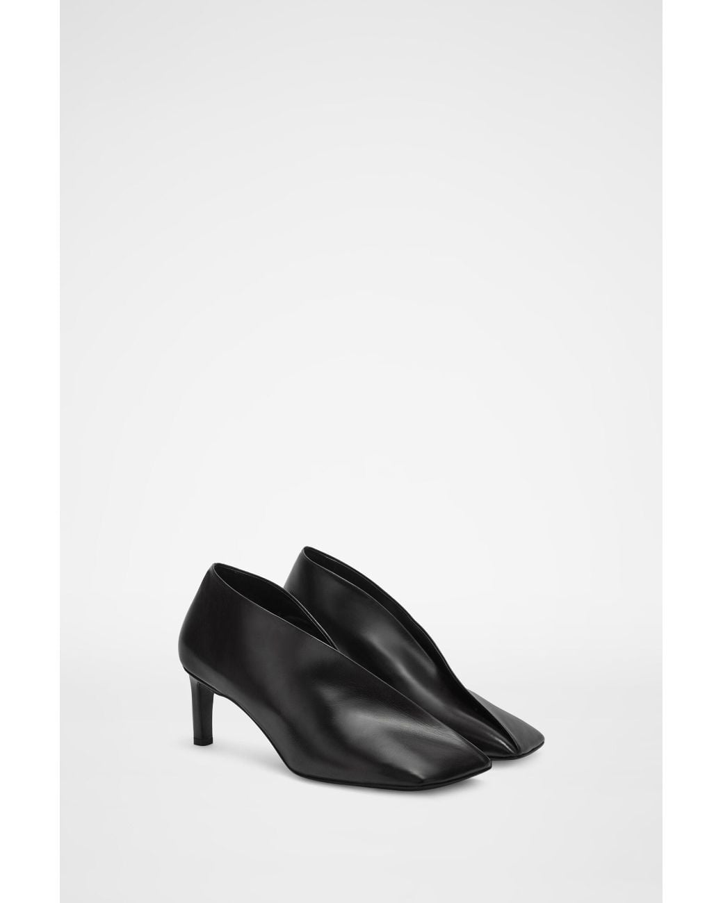 Jil Sander Black Pumps