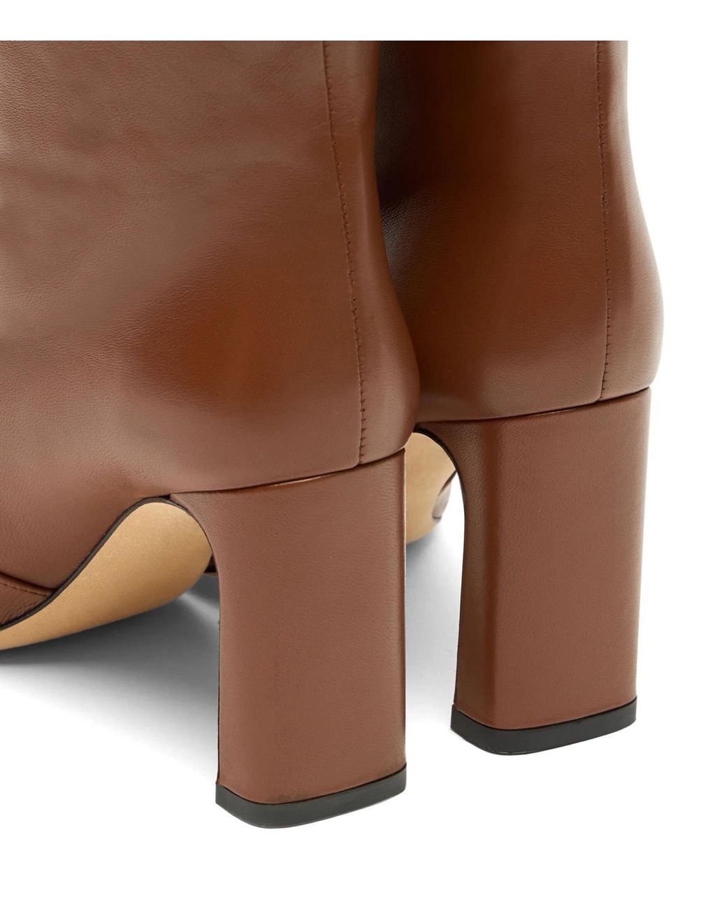 Stuart Weitzman Brown Babette Tubo Boot 85