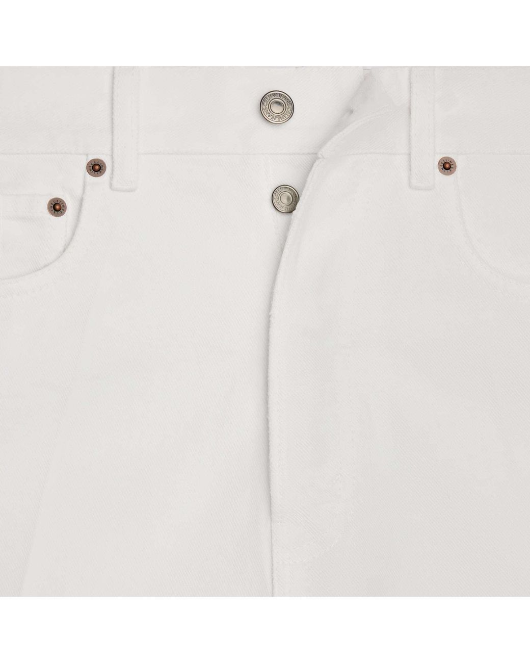 Céline White Boyfriend Jeans 001 for men