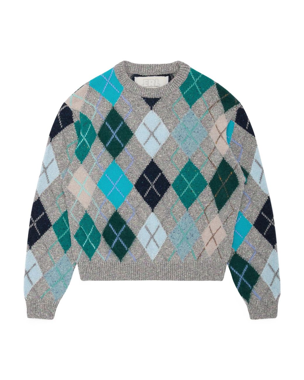 ERL Blue Long-Sleeved Knitwear for men