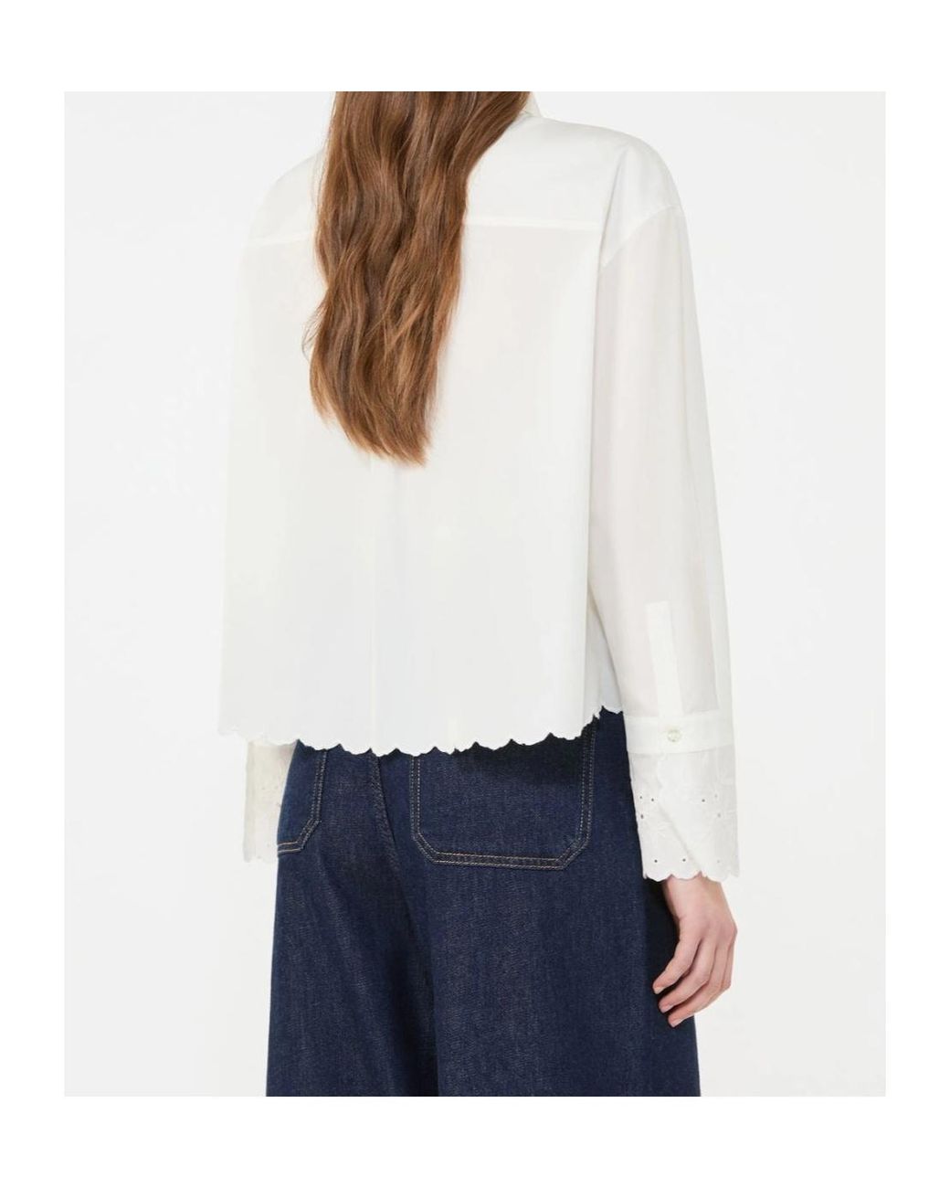 Weekend by Maxmara White Neutro Button-Up Shirt