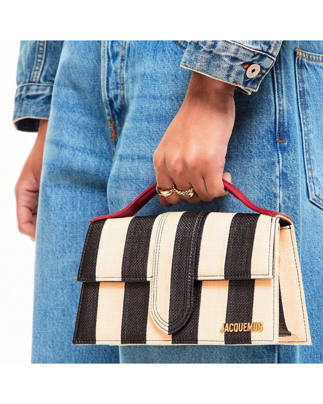 Jacquemus Natural Simple And Elegant Leather Bag