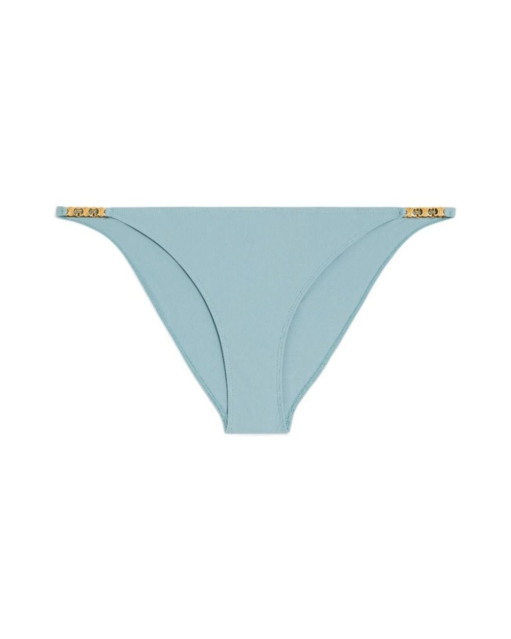 ビキニ CELINE  Bikini slip with Triomphe print TRIOMPHE SWIMSUIT BOTTOM IN MATTE JERSEY - ROSE PASSÉ | CELINE