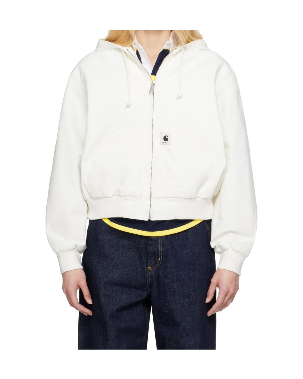 Carhartt White W' Og Active Jacket