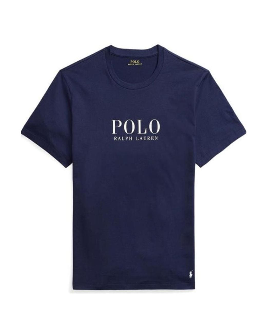 Polo Ralph Lauren Blue Logo Short-Sleeved T-Shirt for men