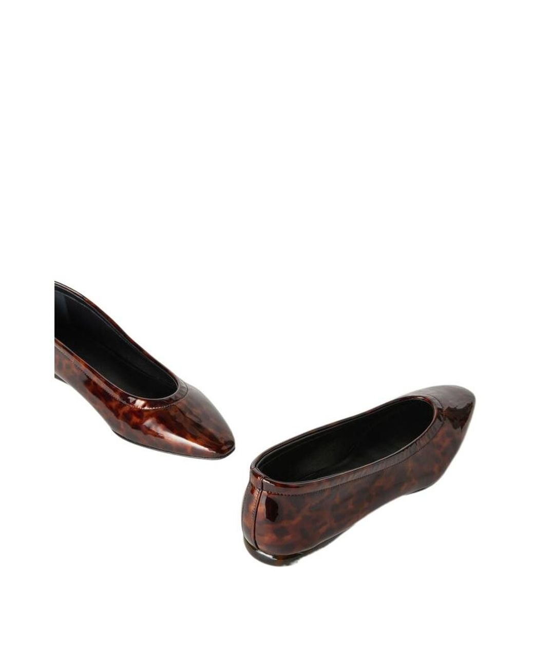 Loro Piana Brown Primula Slip-On Ballet Flats
