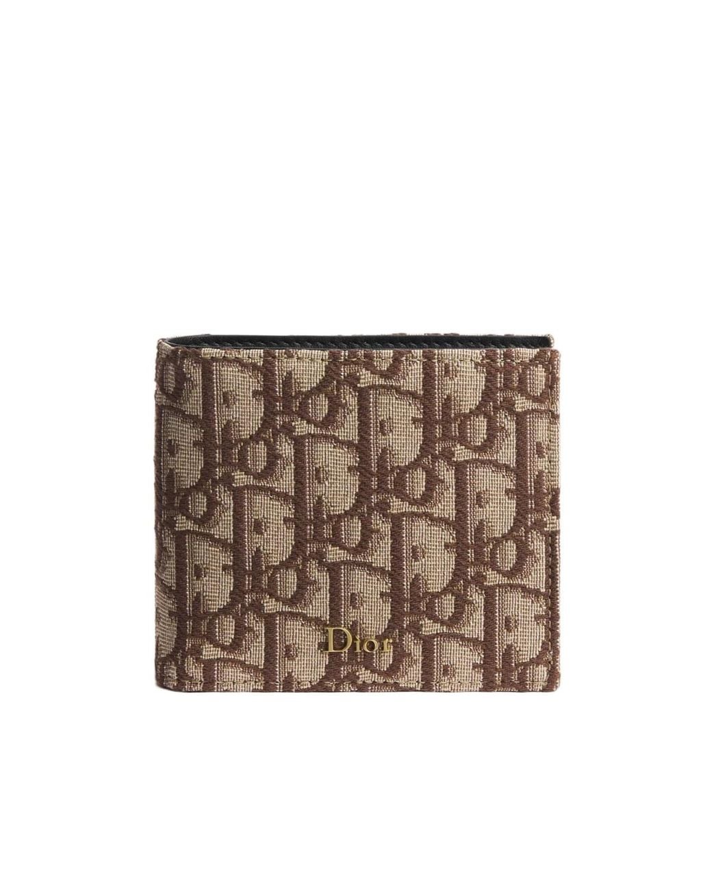 Dior Brown Bifold Wallet for men