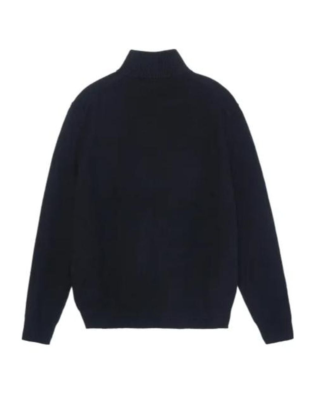 Polo Ralph Lauren Blue Half-Zip Knitted Sweater for men