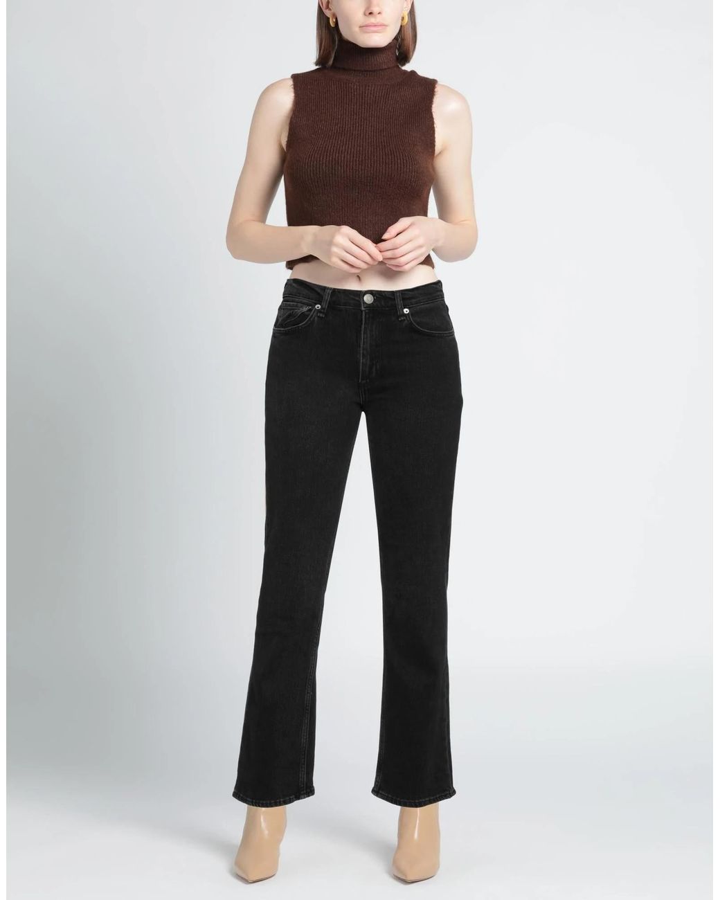 Rag & Bone Black Flared Jeans