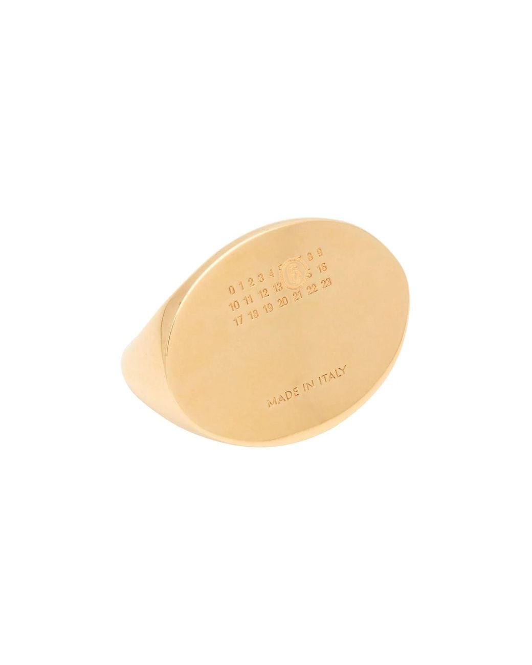 MM6 by Maison Margiela White Single Metal Earring