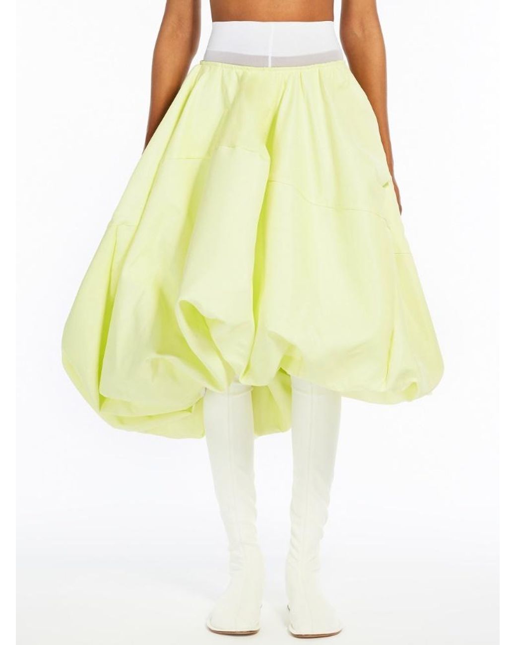 Sportmax Multicolor Asymmetric Gathered Skirt