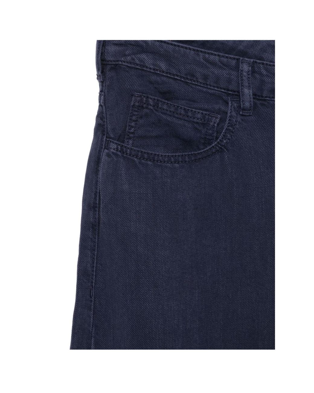 Emporio Armani Blue J8B Cuffed Jeans