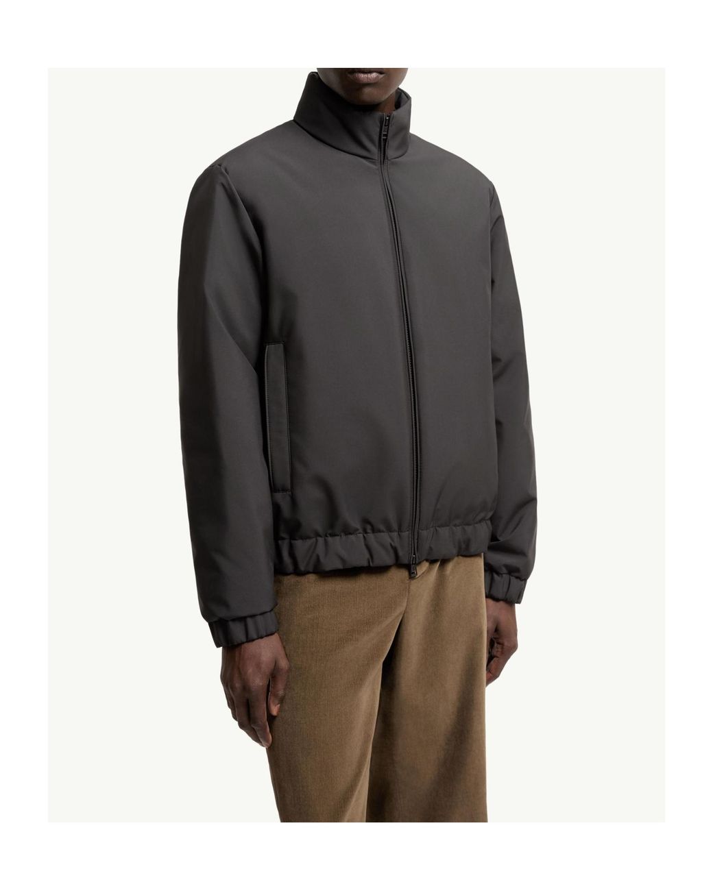 Moncler Black Luserna Short Down Jacket for men