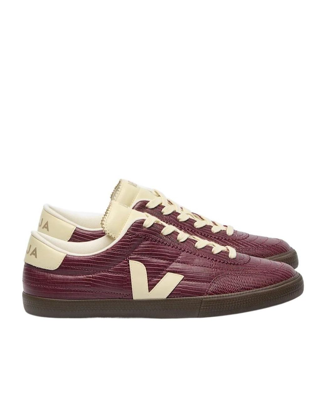 Veja Brown Panenka Lace-Up Sneakers