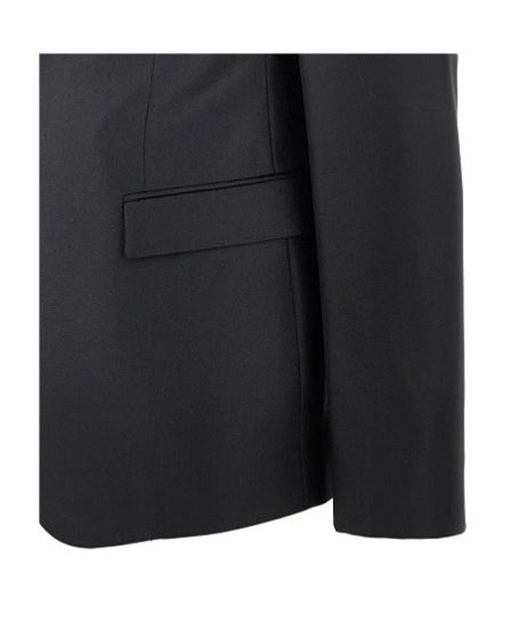 Emporio Armani Black Long-Sleeved Suit for men