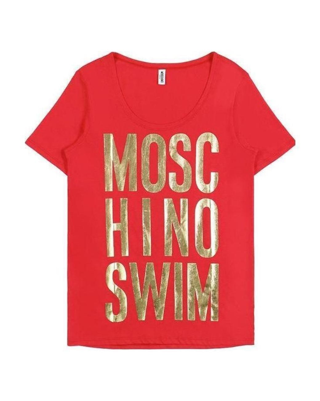 Moschino Red Logo T-Shirt