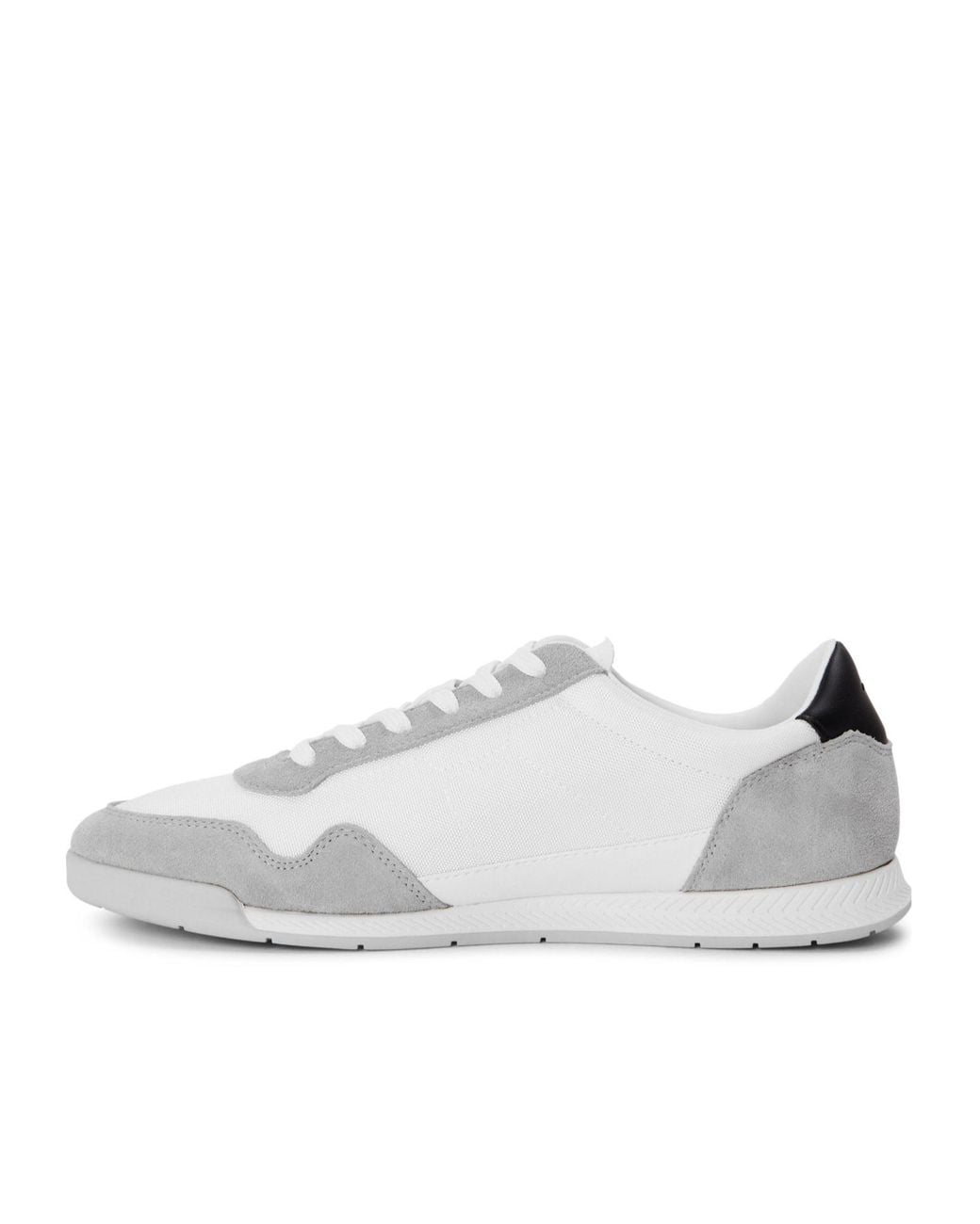 Boss White Simple And Casual Shoes for men