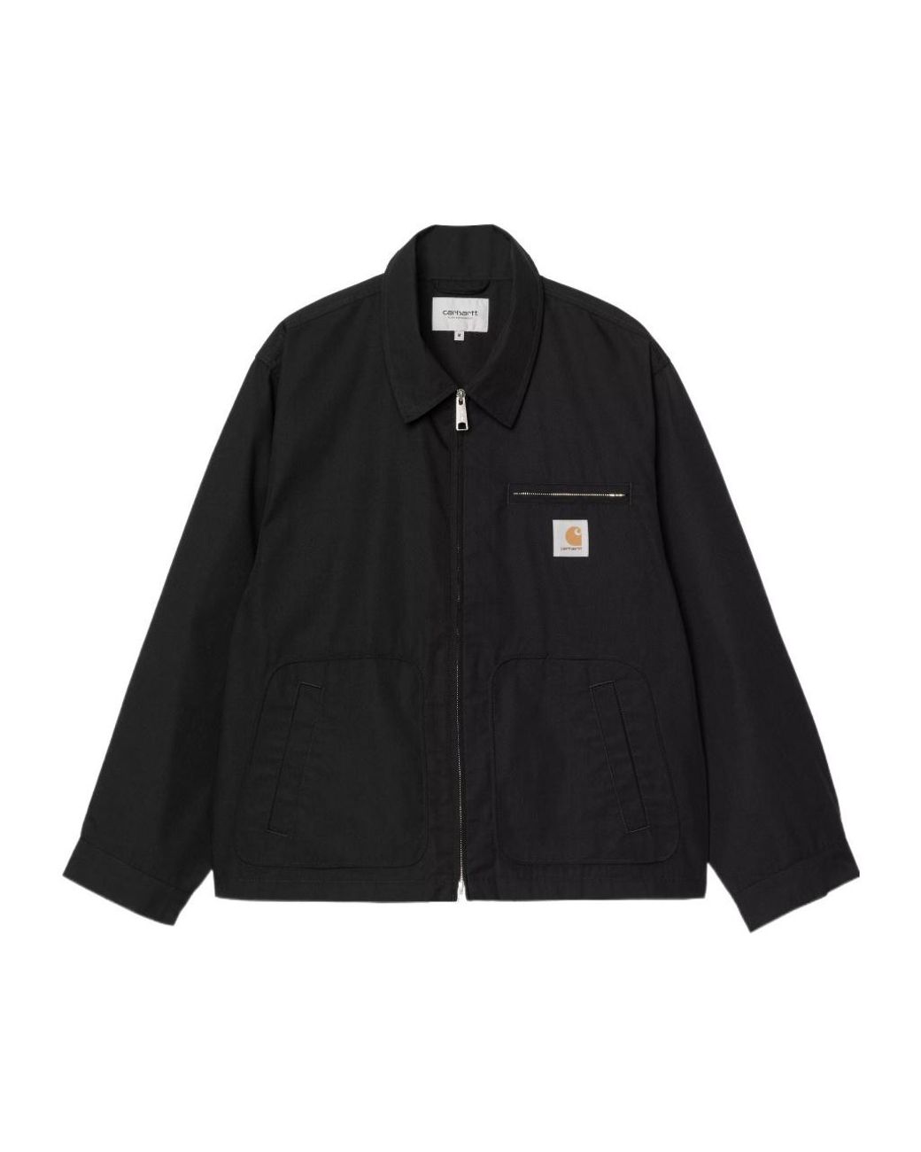Carhartt Black Zip-Up Work Jacket for men