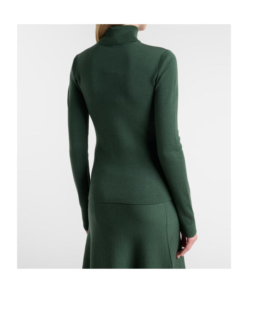Gabriela Hearst Green Long-Sleeved Sweater
