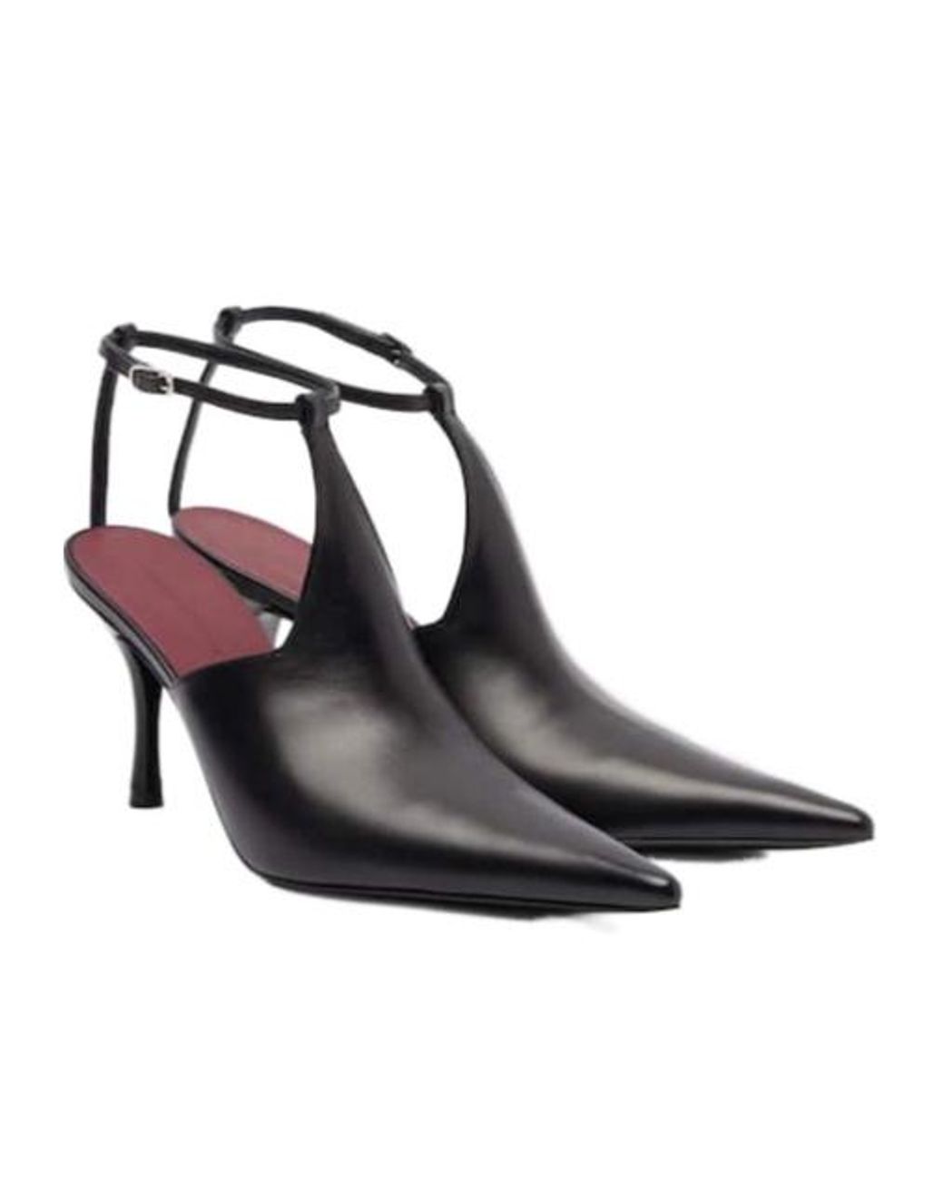 Magda Butrym Black Leather Pumps