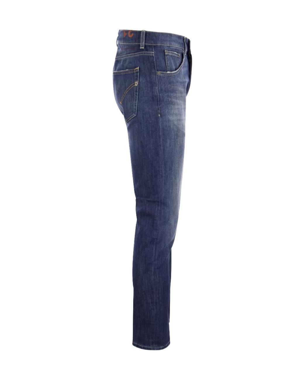 Dondup Blue Dian Carrot Fit Jeans for men