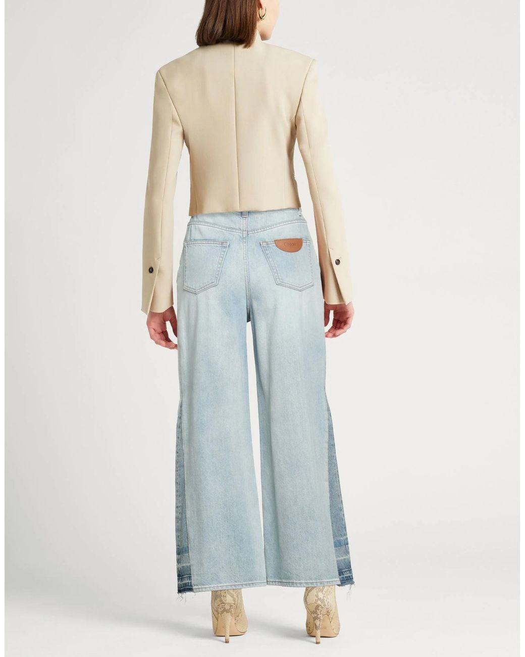 Chloé Blue Wide Flare