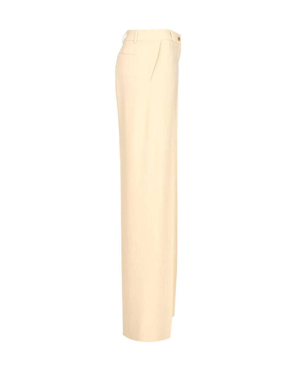 Etro Natural Tailored Straight-Leg Pants