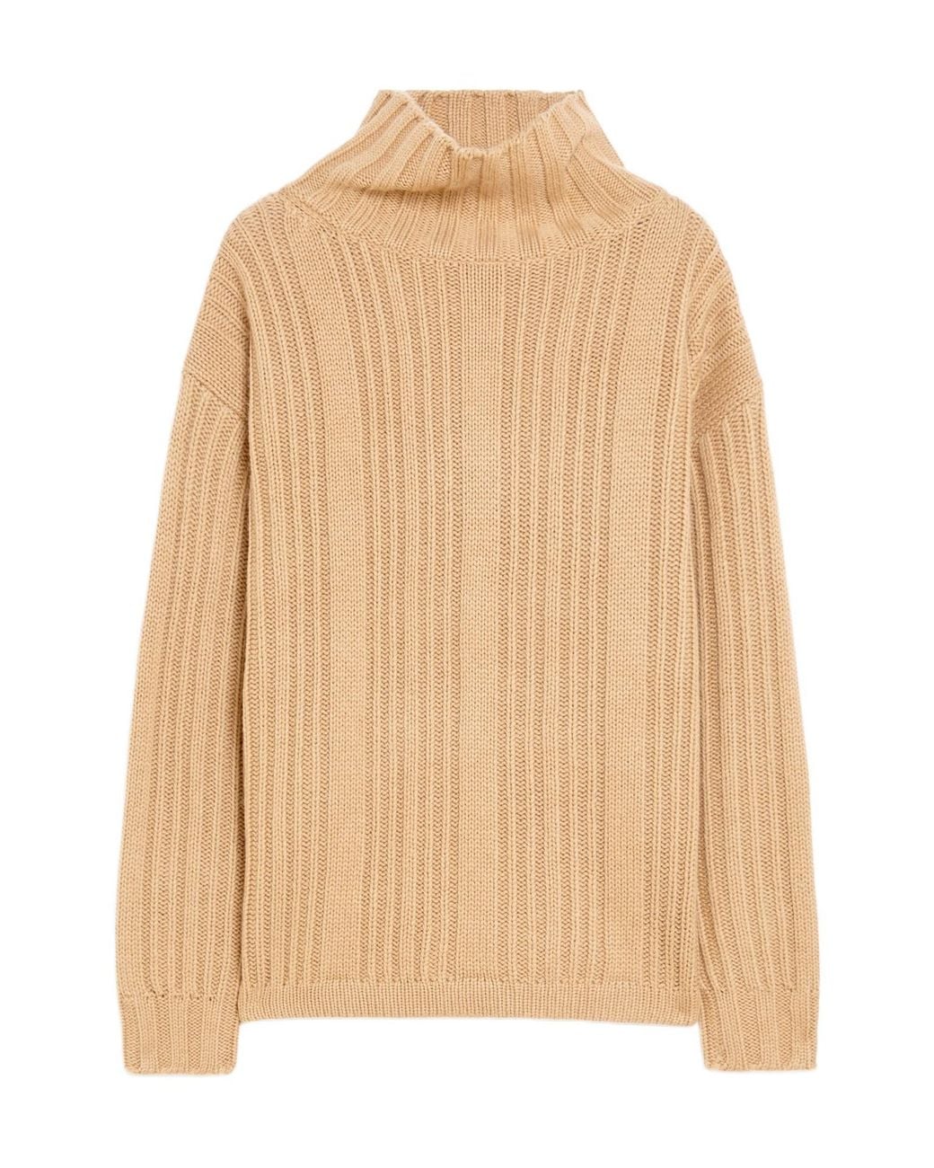 Max Mara Natural Vitalba Turtleneck Jumper