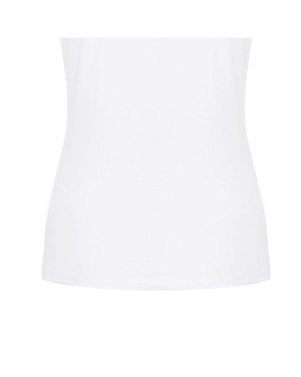 Armani Jeans White Logo T-Shirt